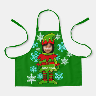 Tablier Fantastique Noël personnalisé. costume spécial elf