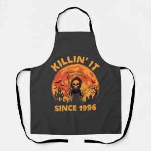 Tablier Faucheur d'Halloween depuis 1996 Conception d'anni