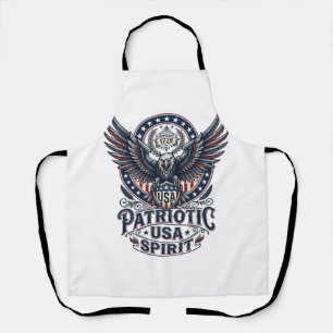 Tablier Faucon de bataille patriotique Aigle patriotique &