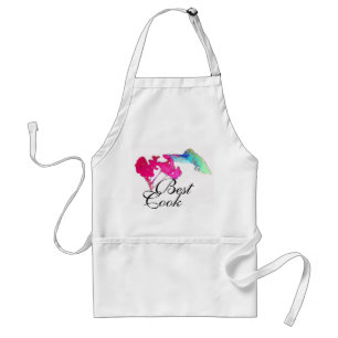 Tablier Faune animale d'oiseau de colibri florale