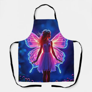 Tablier Fée de papillon mystique éclatante