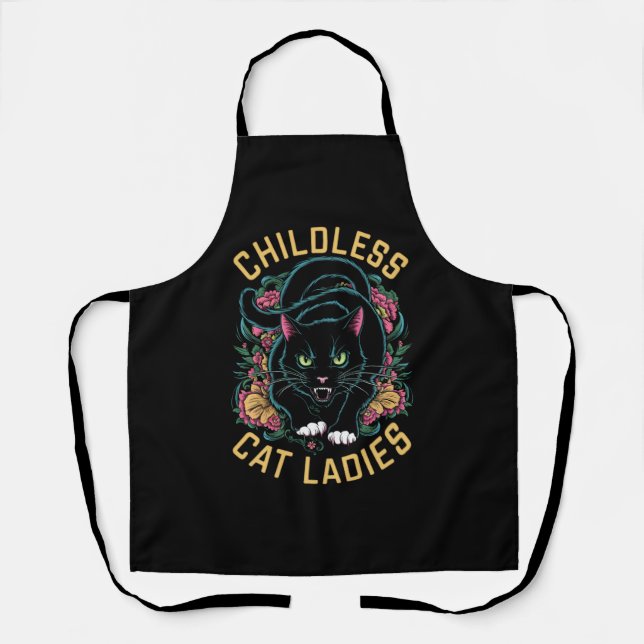 Tablier Feminist Cat Ladies 2024 (Recto)