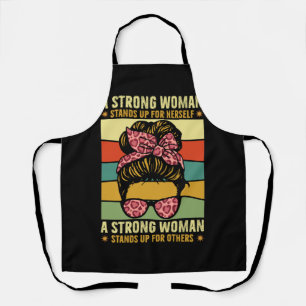 Tablier Femme Forte Femme Se Défend Feministe