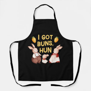 Tablier FEMMES J'Ai Des Buns Hun, Maman Bunny, Papa Bunny,