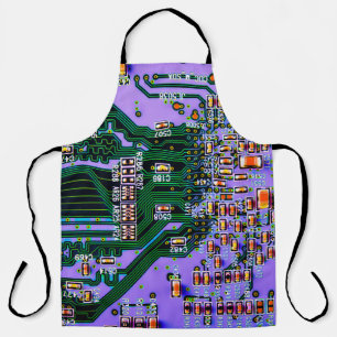 Tablier Fermeture de la carte de circuits électroniques. a