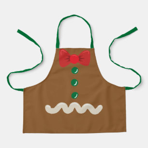 Tablier Festif Noël pain d'épices enfants unisex