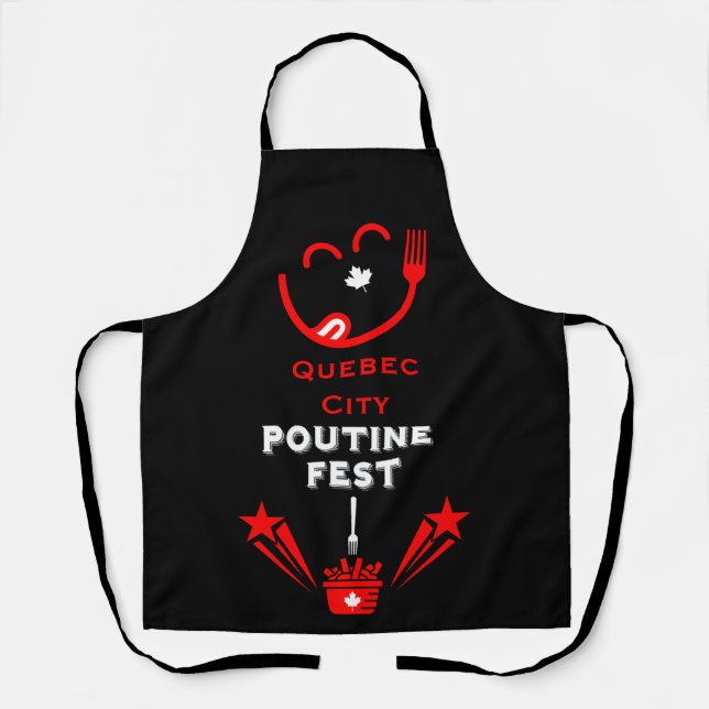 Tablier Festival canadien de la poutine (Recto)