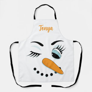 Tablier Fête de neige mignonne Noël