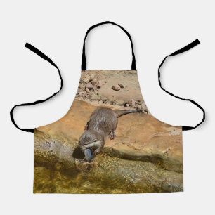 Tablier **"Fête de Pondside : Un Otter et son Catch"**
