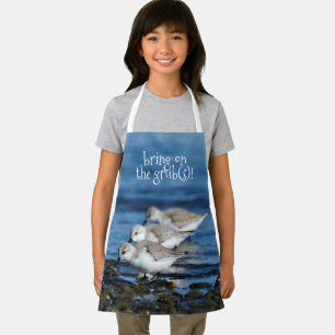 Tablier Fête de Sanderlings en synchronisation décalée