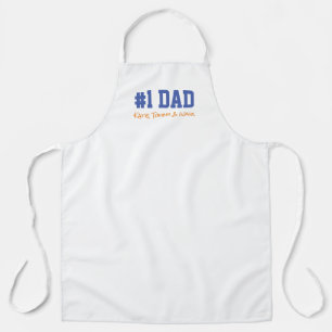 Tablier Fête des pères #1 DAD Kids Noms amusants