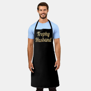 Tablier Fête des pères de barbecue Trophy Husband