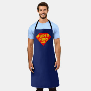 Tablier Fête des pères Super Hero Papa