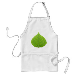 Tablier Feuille d'Aspen vert #11