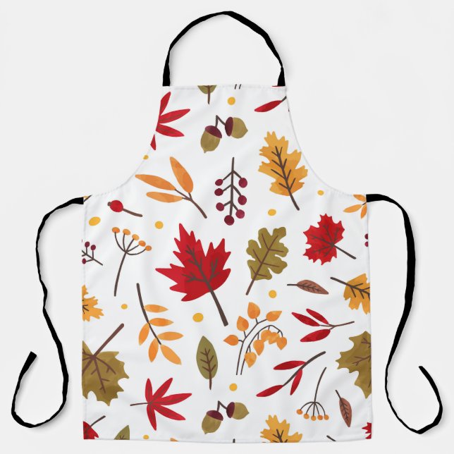 Tablier Feuilles automnales (Recto)