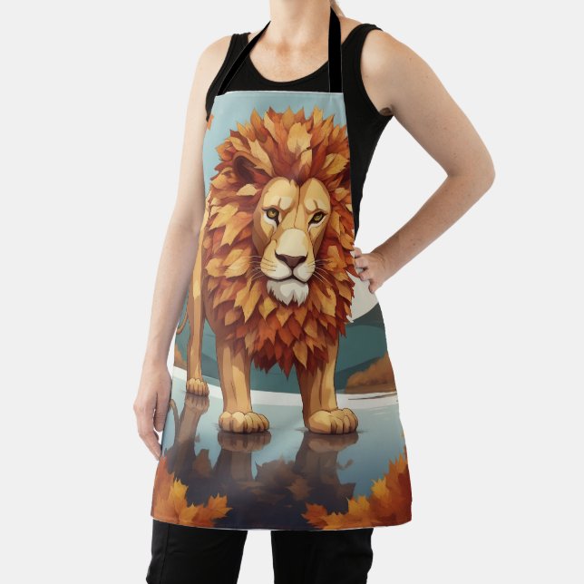 Tablier Feuilles d'automne Lion mâle (Insitu)