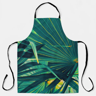 Tablier Feuilles de palmiers tropicaux
