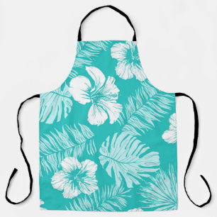 Tablier Feuilles tropicaux : Motif Plante Vintage