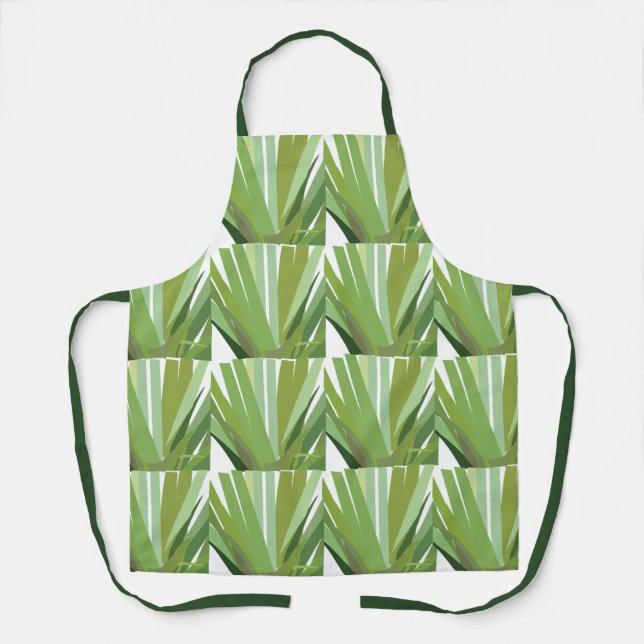 Tablier Feuilles tropicaux Motifs sans couture (Recto)