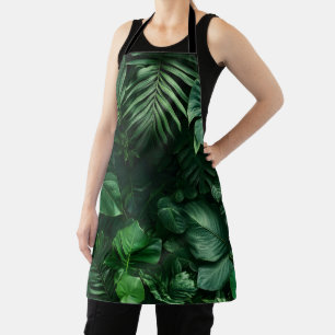 Tablier Feuilles tropicaux verdoyants