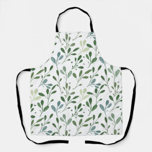 Tablier Feuilles verts