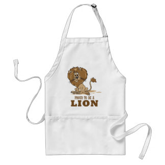 Tablier Fier d'être un lion