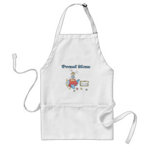 Tablier Fier Maman-Avion C'est un Garçon t-shirts et cadea
