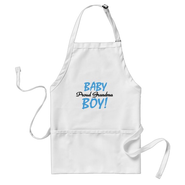 Tablier Fier T-shirts et cadeaux pour bébé grand-mère (Devant)