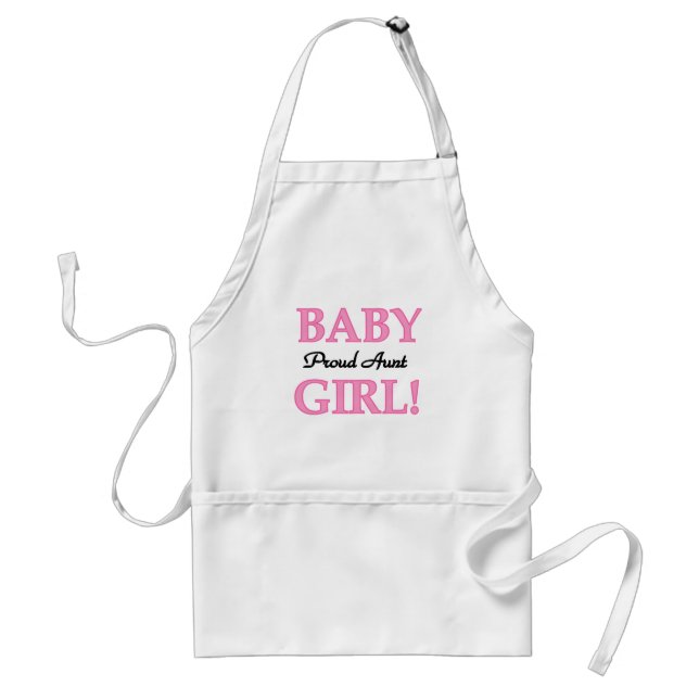 Tablier Fier Tante Bébé Fille T-shirts et cadeaux (Devant)