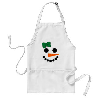 Tablier Fille de bonhomme de neige