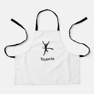 Tablier Fille en marche Marathon Track Cross Country Nom d