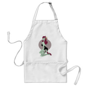 Tablier Fille mignonne de Pin- de zombi