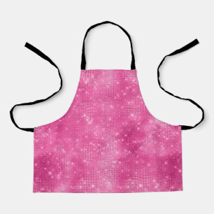 Tablier Fille rose étincelle