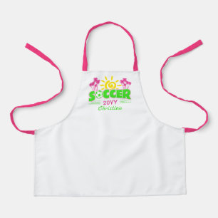 Tablier Filles Football Sunshine Palm Trees