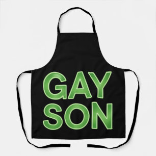 Tablier Fils gay drôle Fierté LGBTQ