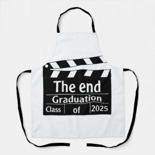 Tablier Fin de la graduation 2025 Cinema Graduate