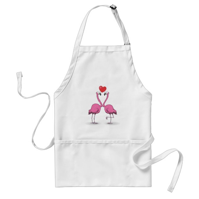 Tablier Flamant rose (Devant)