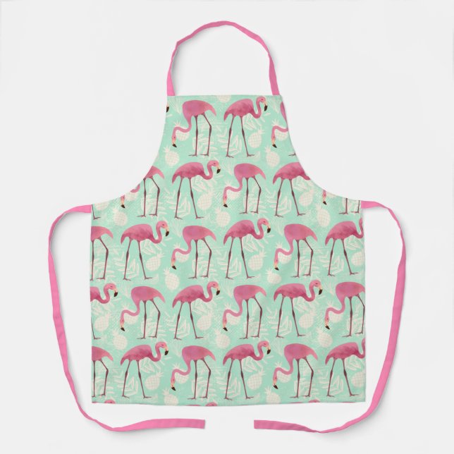 Tablier Flamant rose Apron (Recto)