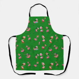 Tablier Flamants roses