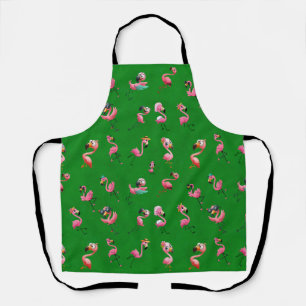 Tablier Flamants roses