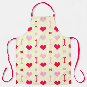 Tablier Flèches et Fleurs d'Amour