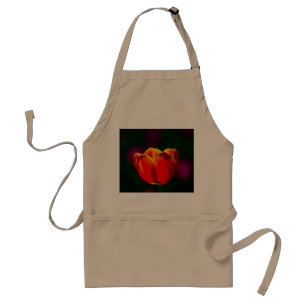 Tablier Fleur de tulipe rouge