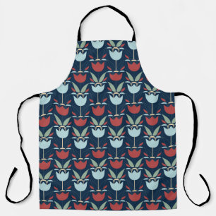 Tablier Fleur géométrique : Ornement Vintage multicolore