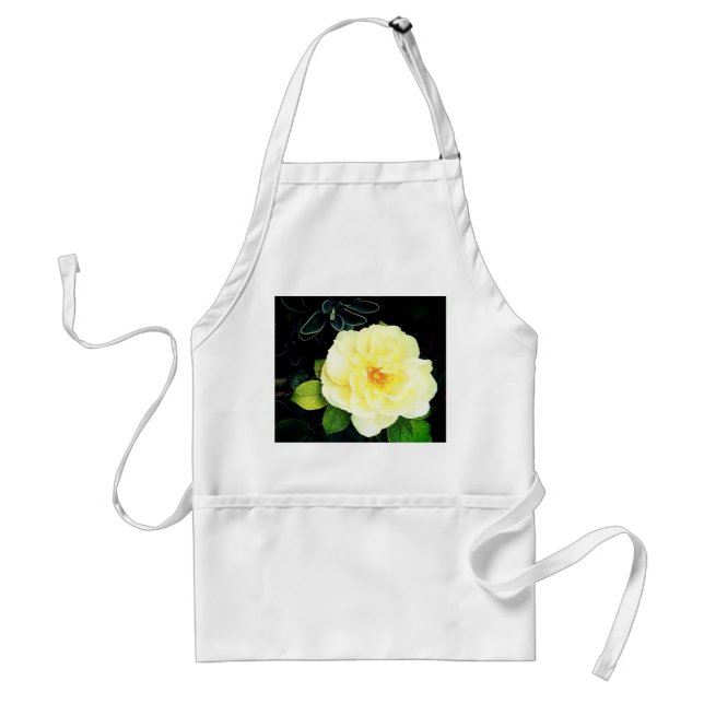 Tablier Fleur jaune (Devant)