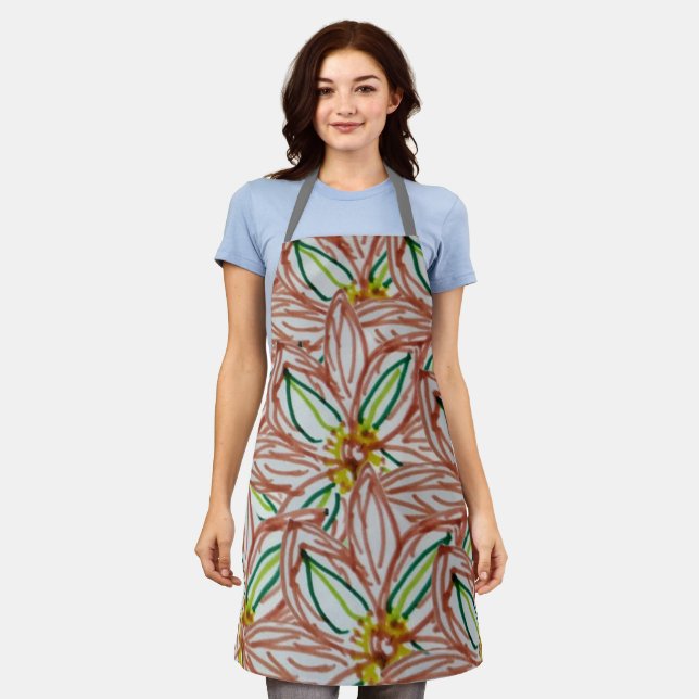 Tablier Fleur sauvage (Porté)