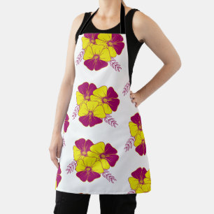 Tablier fleurs
