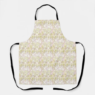 Tablier Fleurs abondantes Pastel