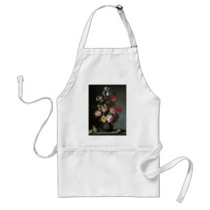 Tablier Fleurs Baroques Anciennes par Balthasar van der As