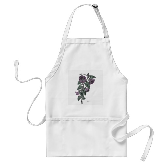 Tablier Fleurs de dentelle (Devant)