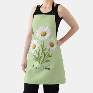 Tablier Fleurs de pâquerette d'avril 